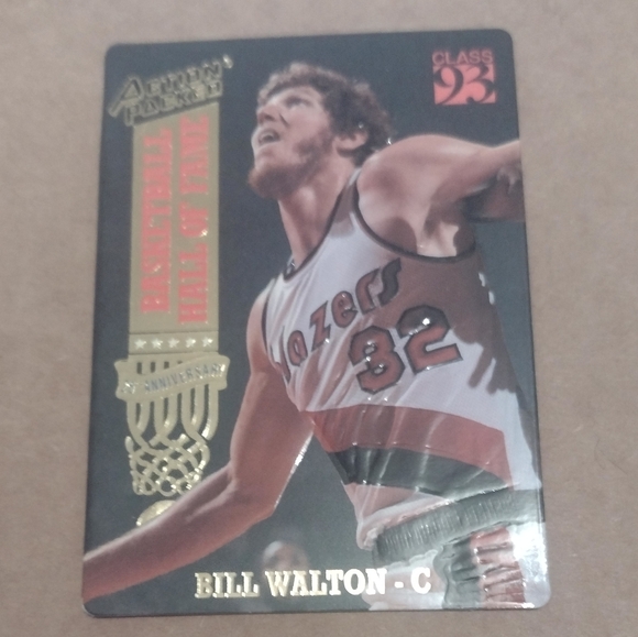 NEW!💯 BILL WALTON HALL OF FAME OLD SCHOOL BLAZERS BASKETBALL CARD WITH CASE! - Picture 13 of 16